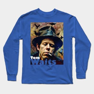 Tom Waits Dream Long Sleeve T-Shirt